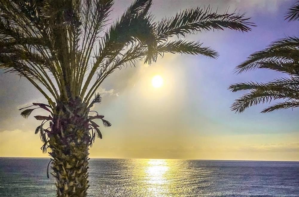 Sunset view from hotel 