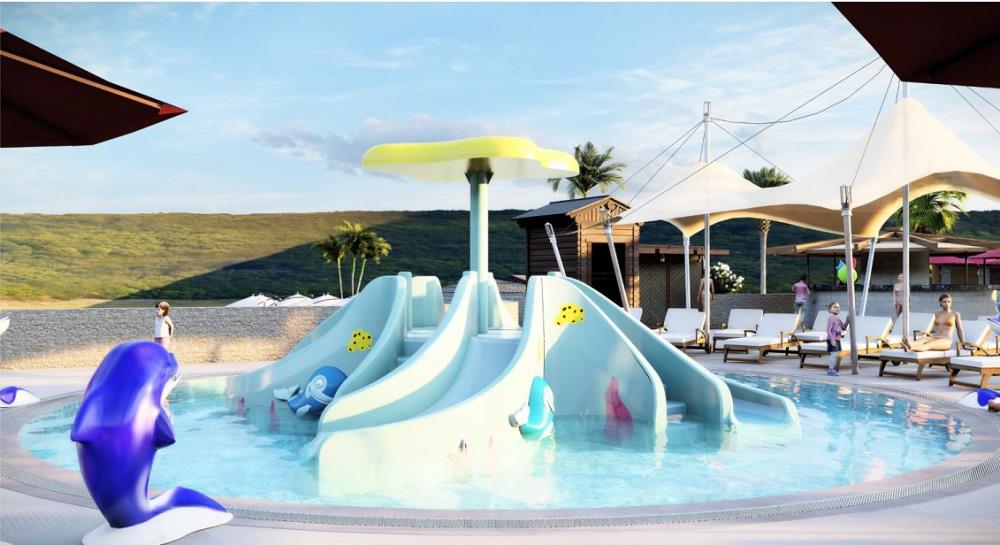 models-photorealistic image Child Pool Octapus