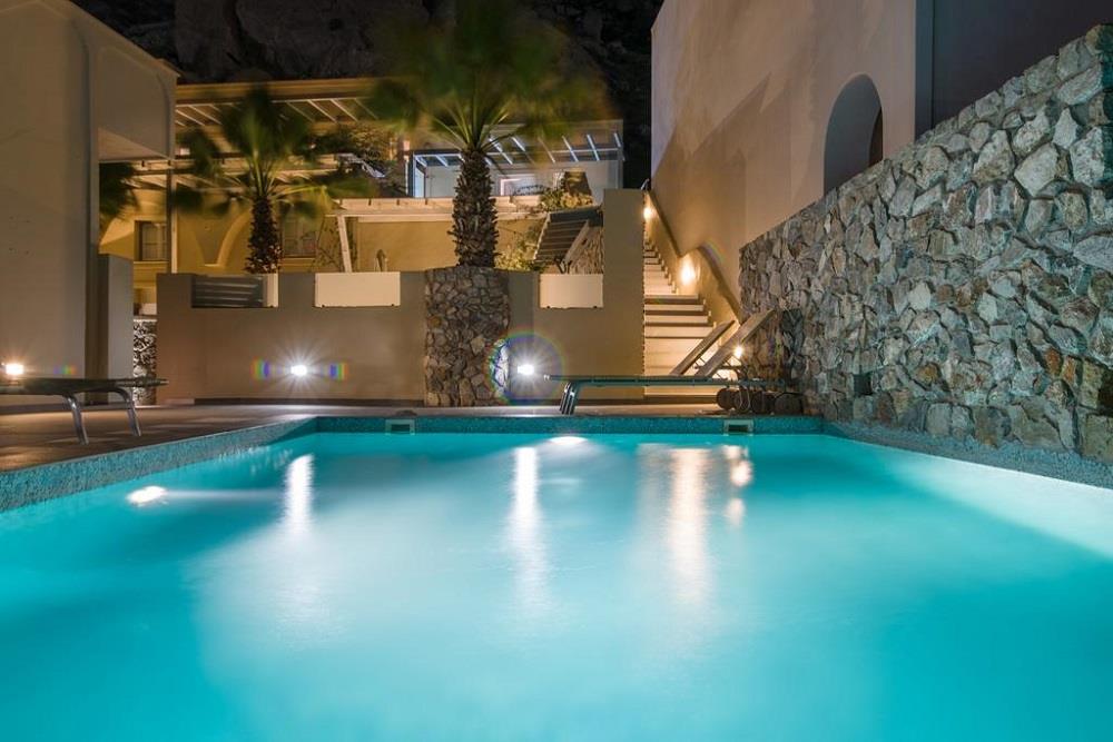 pool by night