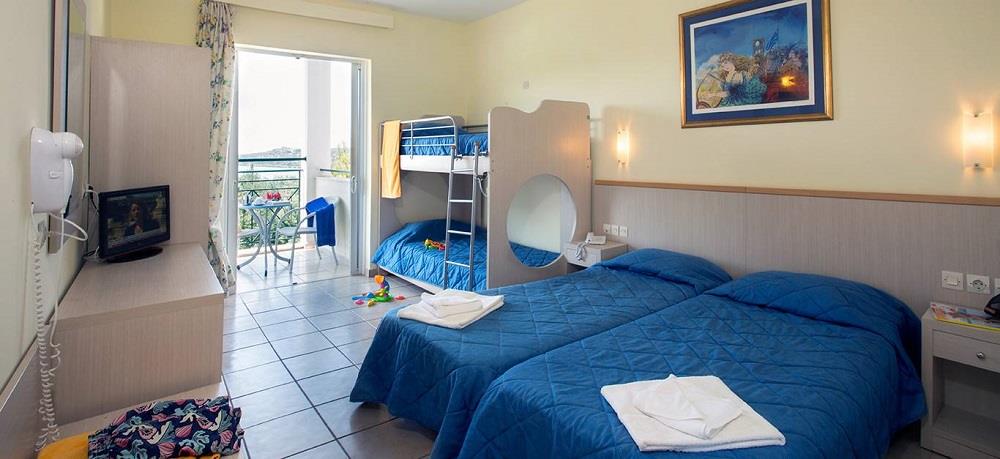 family room with bunk beds