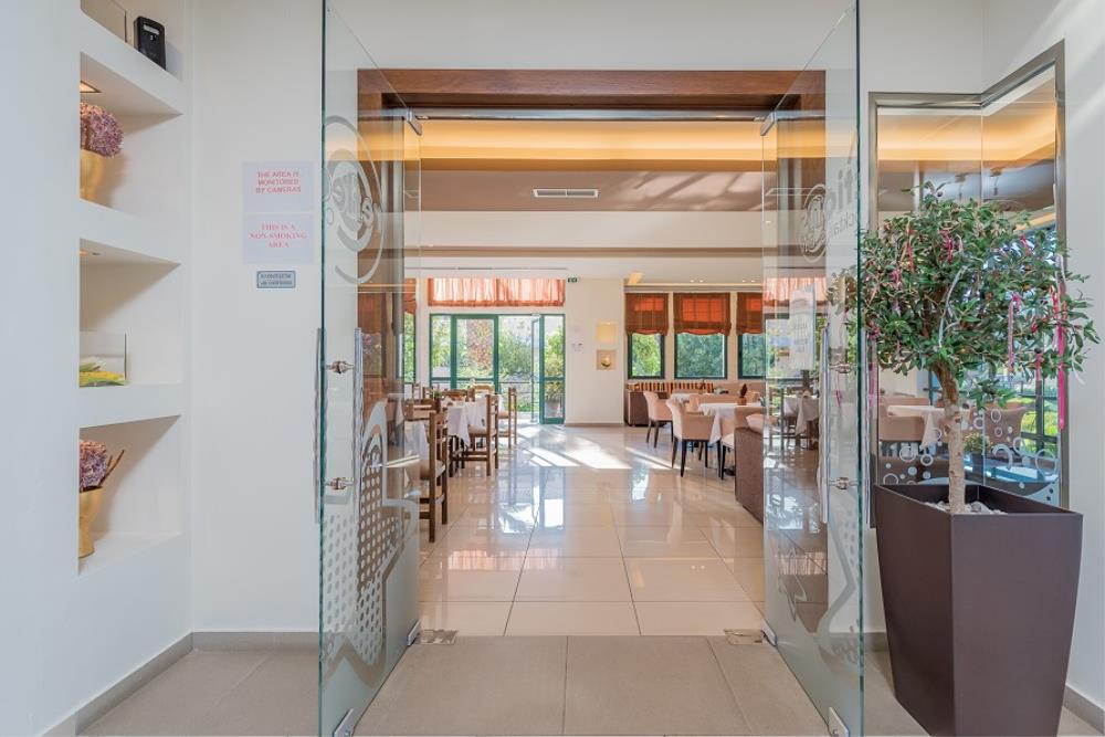 entrance of restaurant