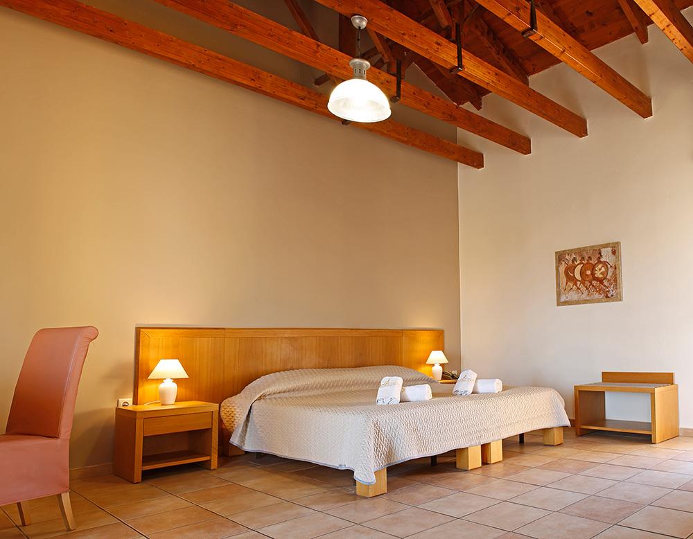 Studio with kitchenette sea-garden view