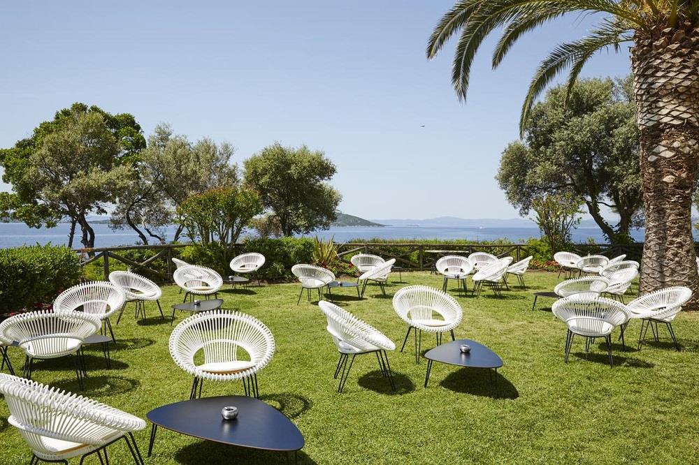 sitting area exterior