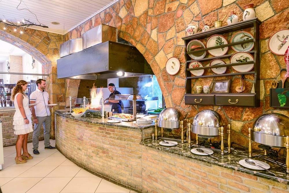 restaurant - cooking area 