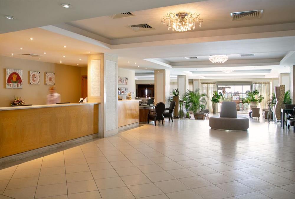 Reception area