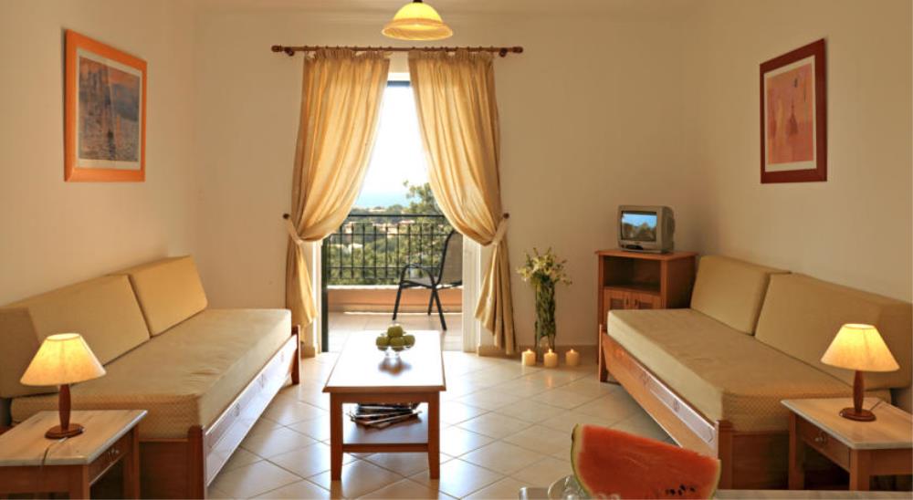 sitting area and balcony