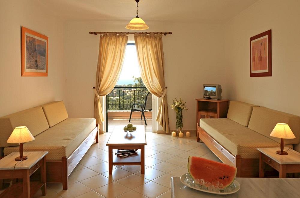 one bedroom apartment with the balcony