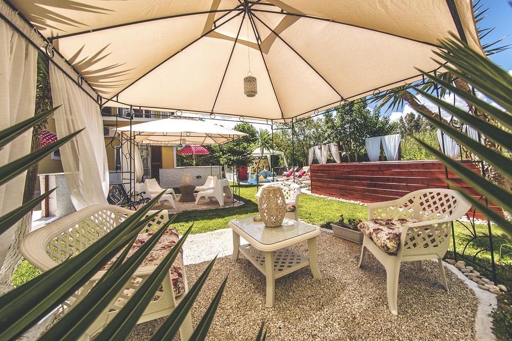 sitting area exterior