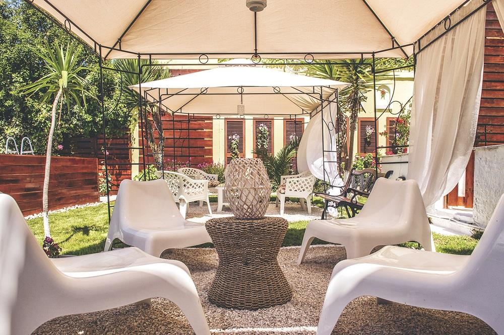 sitting area exterior